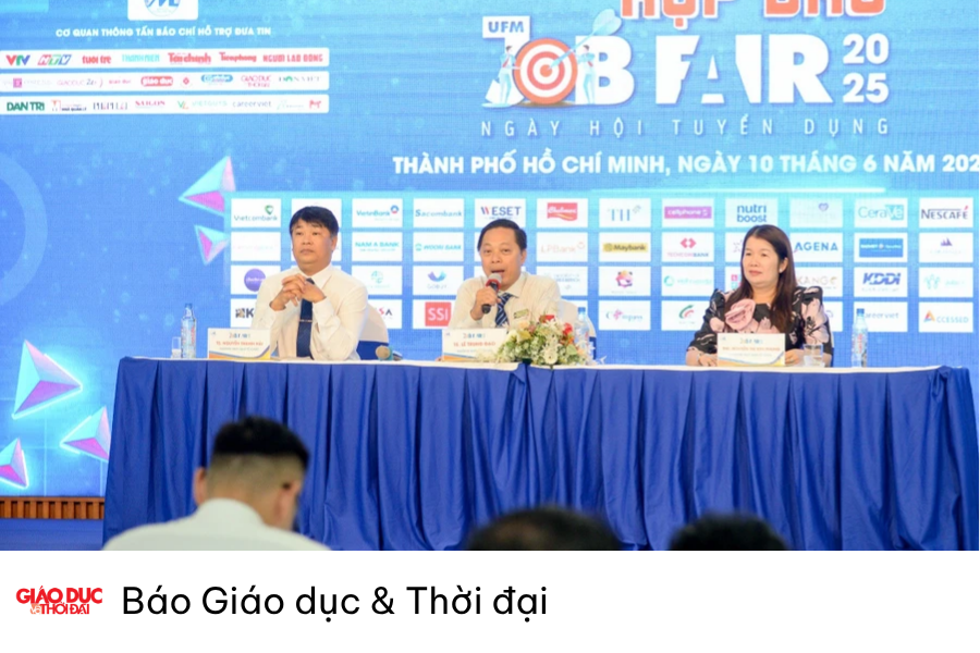 3.500 vị trí việc làm cho sinh viên, người lao động tại Job Fair UFM 2025